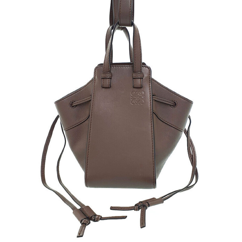 Loewe Leather Hammock Drawstring Bag Shoulder - Picture 2 of 9